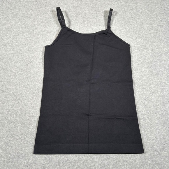 Shapermint Essentials All‎ Day Every Day Scoop Neck Cami Womens XL Black - Picture 1 of 5